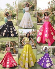 LEHENGA CHOLI PARTY WEAR LEHNGA CHOLI DESIGNER INDIAN WEDDING READYMADE EID NEW