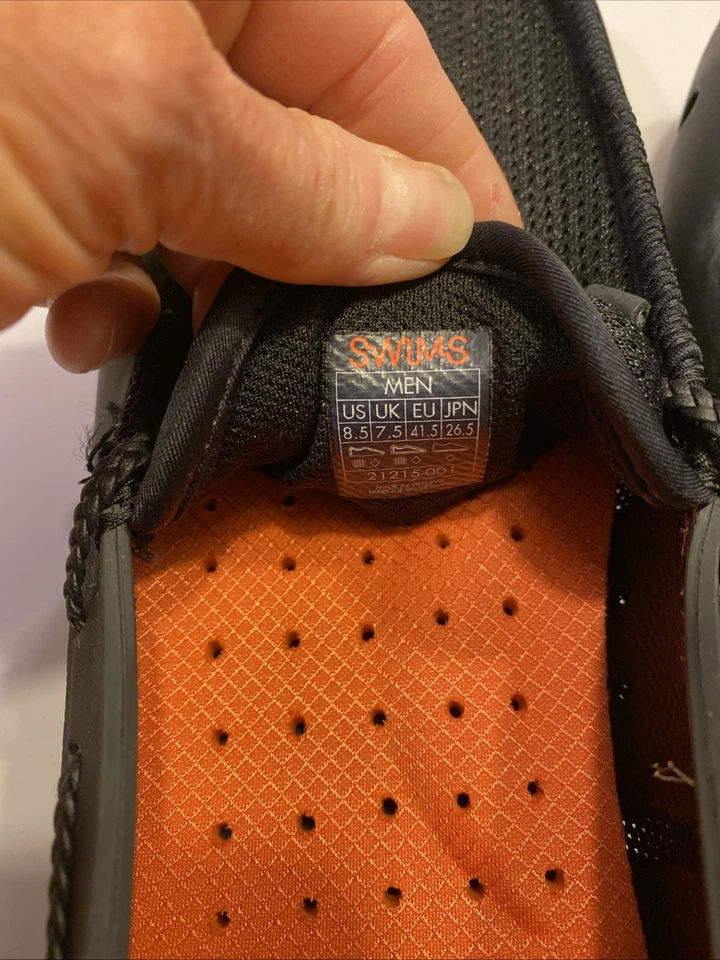 SWIMS Men's Penny Loafer Ultra Light Washable Boat & Deck Shoes Black Size 8.5 - Image 4 of 4