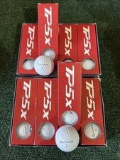 TAYLORMADE TP5x TOUR FLIGHT WHITE GOLF BALL 2 Dozen With Logos