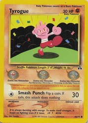 Tyrogue 66/75 Neo Discovery Common Unlimited Pokémon TCG