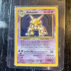 Alakazam Base Set 2 - 1/102 Unlimited Holo Rare Pokémon TCG Card 1999 English
