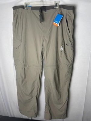 Columbia Men s Silver Ridge Convertible Khaki Pants Size 44Wx30L Brand New NWT