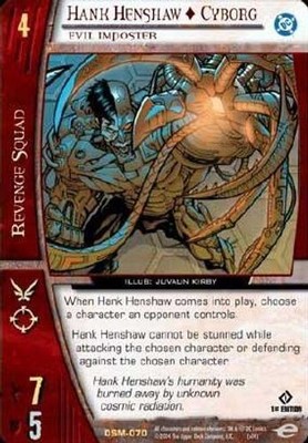 Hank Henshaw   Cyborg, Evil Imposter - FOIL - Superman | Man of Steel - FOIL -