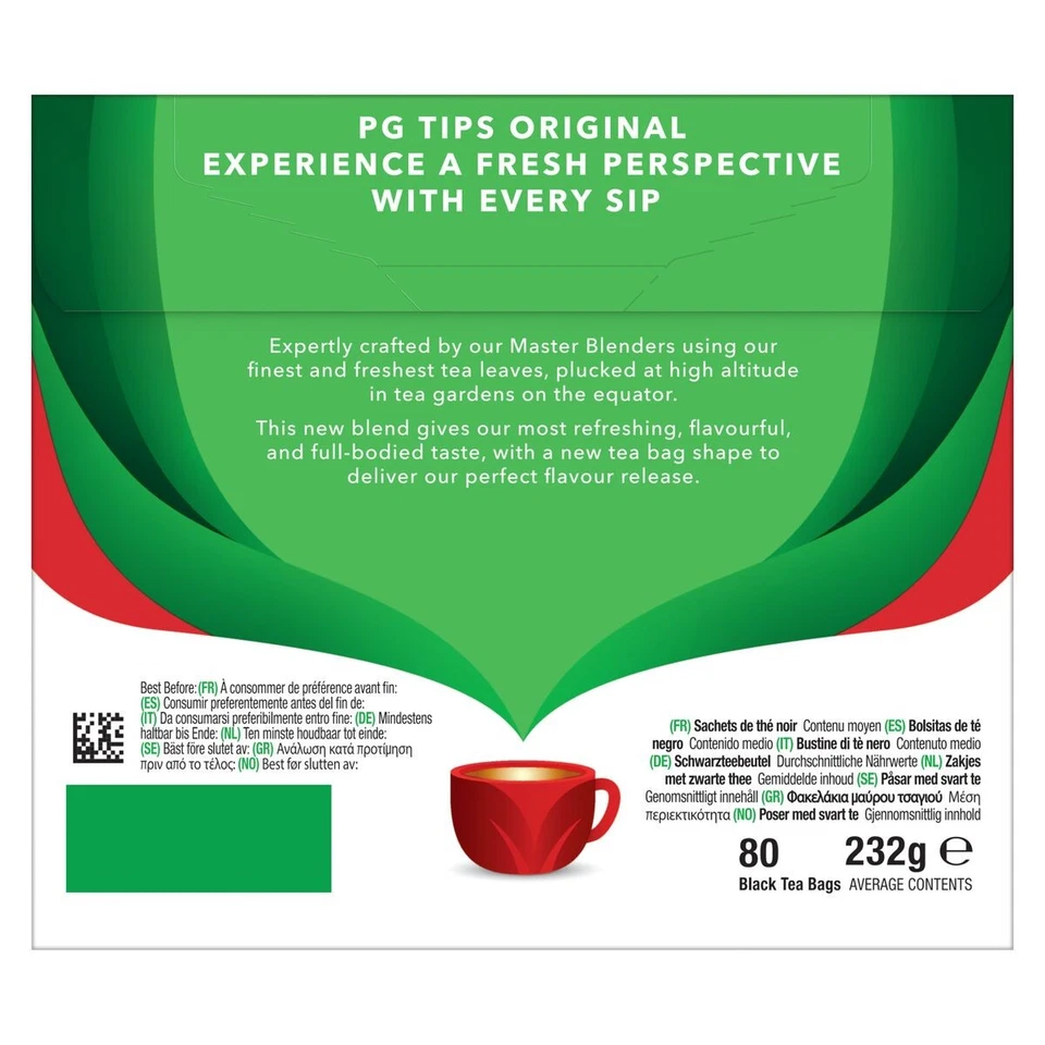 PG Tips - Original Schwarztee - 80 Teebeutel - Bild 4 von 4