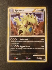 Pokémon Tyranitar Unleashed 26/95 Rare English - LP Excellent Card