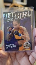 Amanda Nunes Hit Like A Girl Leaf Metal Women of Sport Pre Production Proof 1/1