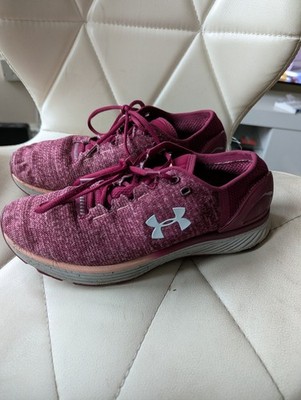 Under Armour Damen Charged rot burgunderfarben Bandit Größe UK 7