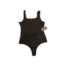 NEW Shinestar White Sleeveless Bodysuit Top Women's