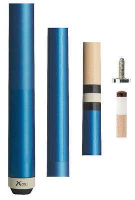 New KODA KS03  Blue Matte Blue Pool Cue - 12.75mm Maple X-Shaft Cue