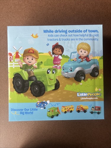 FISHER PRICE Little People Truckin Along Vehicle Gift Set 1-5 Toddler - Afbeelding 3 van 10