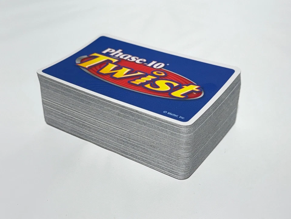 Phase 10 Twist Rummy Card Game Mattel 2010 Complete - Image 4 of 4