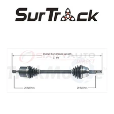 SurTrack NI-8146 CV Axle Shaft for Constant Velocity gk