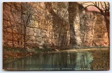 1909 Weisbeck Scene Spring Valley Minnesota MN Hand Colored Antique Postcard