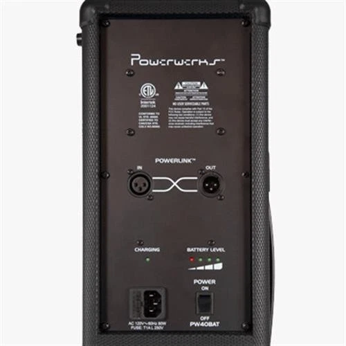 Powerwerks 40w Battery Powered PA with Bluetooth - Image 2 of 2