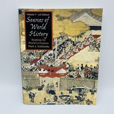 Sources of World History Volume 1 3rd Edition Kishlansky Paperback 2003