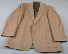 Vintage 100 Camel Hair Sport Coat Blazer   Camel Tan   Men  s Classic Tailored