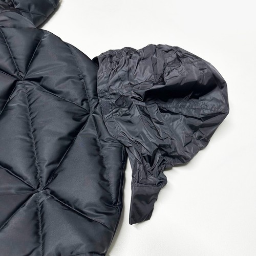 100% AUTHENTIC PRADA RE-NYLON SIZE L 50 LARGE JACKET MENS BLACK DOWN PUFFER - Picture 7 of 17