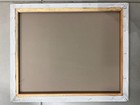Oil Painting 20x24 Girl sitting petting bunny, earth natural tones, hand painted — photo 7