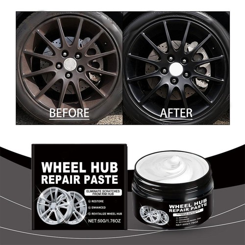 Car Wheel Hub Repair Kit Scratch Removal and Polish Restore Paste/for Auto Alloy - Picture 5 of 17