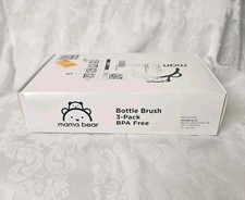 Mama Bear Bottle Brush Brushes Set of 3 BPA FREE NEW