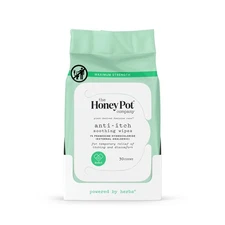 The Honey Pot Company - Anti-Itch Soothing Feminine Wipes - At Home or On the...