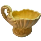 Vintage Yellow Haeger USA 3084 Ceramic Pitcher Planter