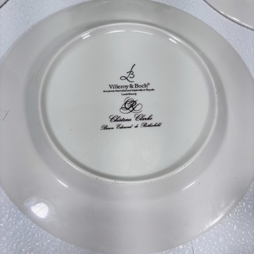 Villeroy & Boch Chateau Clarke 8" Side Salad Plates Set of 4 - Picture 18 of 19