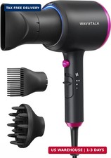 Wavytalk Hair Dryer with Diffuser, Blown Away Ionic Hair Dryer for Curly Hair wi