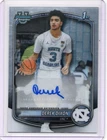 2025-26 Bowman Chrome Derek Dixon Auto #CPA-DD 1st Bowman UNC RC Rookie NCAA