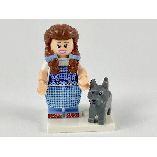 Lego Dorothy Gale & Toto coltlm2-16 minifigure de collection The LEGO Movie 2 en plastique