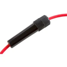 OPTIFUSE LPA-07B-10R In-Line Fuse Holder for 6.3x32mm Fuse, 10 AWG, 40A