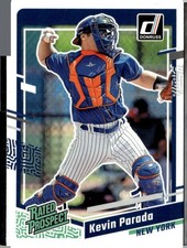 2023 Donruss #62 Kevin Parada Yellow