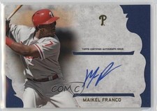 2015 Topps Supreme Simply Supreme Auto Maikel Franco #SSA-MFO Auto 0q3