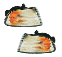 Frontblinker Set FüR Honda Civic 5 V EG EH EJ -1996 Blinker Weiß Silber Vorne