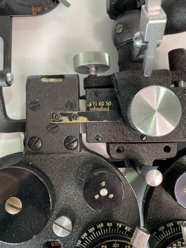 Phoroptor Bausch & Lomb Vintage Optical Optometrist Equipment Collectable Rare - Picture 6 of 13