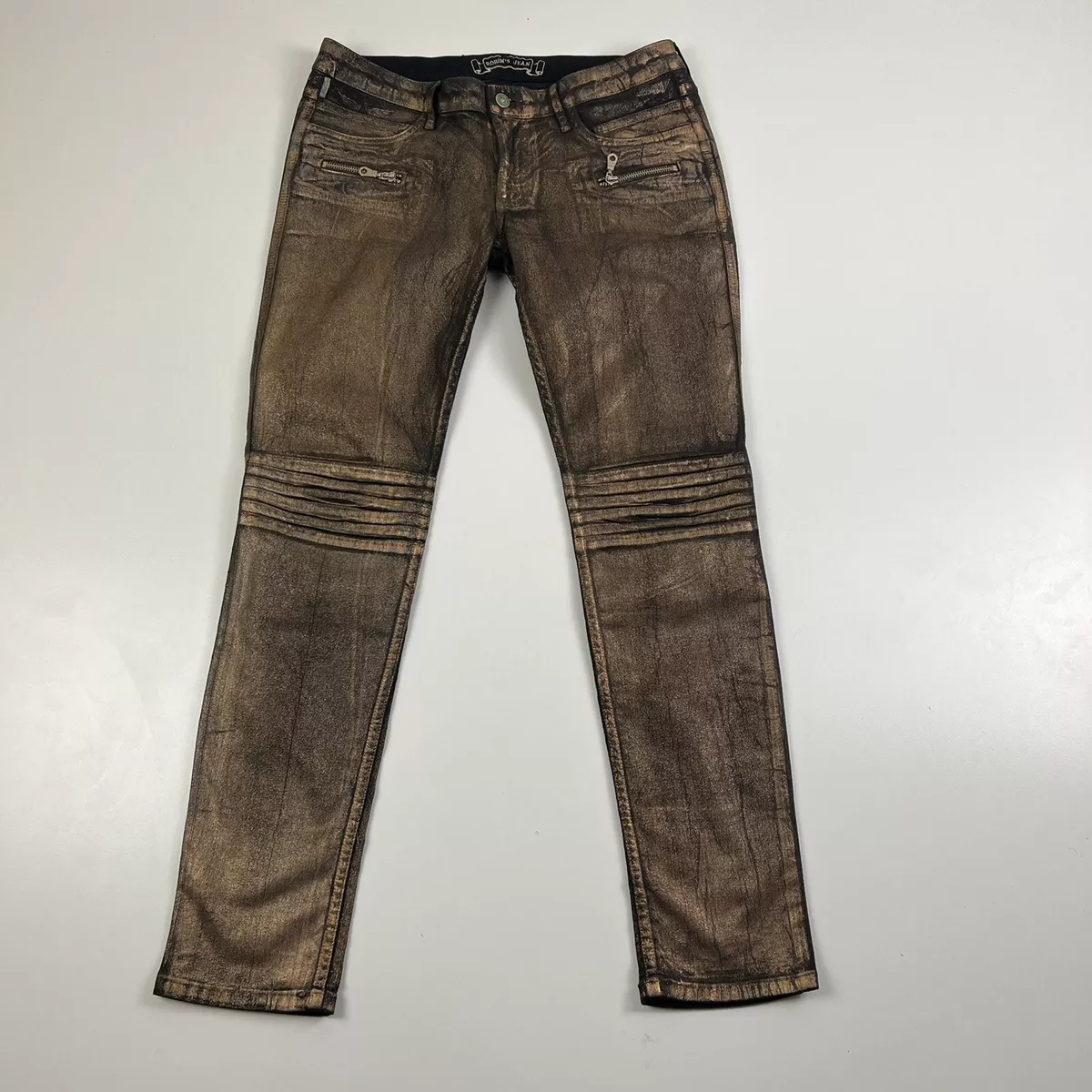 Jean femme cheap biker