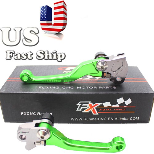 Para Kawasaki KLX125 KLX150S KLX250 KLR650 Embrague Freno Pivote Palancas EE. UU. - Imagen 2 de 9