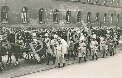 Foto PK WK I Beisetzungsfeier Prinz Leopold München 3.10.1930 F1.50