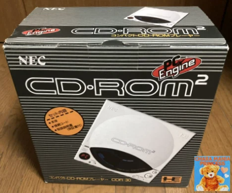 NEC PC Engine CD-ROM2 Compact CD ROM Player CDR-30 PCE New Unopened Rare Japan