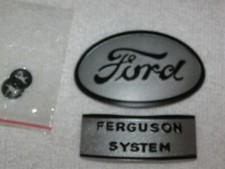 NEW 2N16600A Hood Emblem 2 pc Set for Ford 9N 2N Farm Antique Tractor