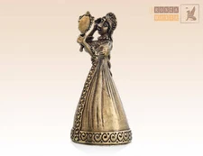 "Beauty" Souvenir Bell  Figure Statue BronZamania B4364