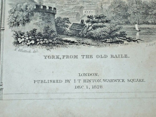 * Rare * Thomas Allen A New History of the County of York - 6 Volumes 1828-1831 - Picture 4 of 12