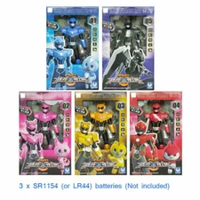 Miniforce Bolt, Volt, Semi & Max Ranger | LED Light Action Figure Toys for Kids 