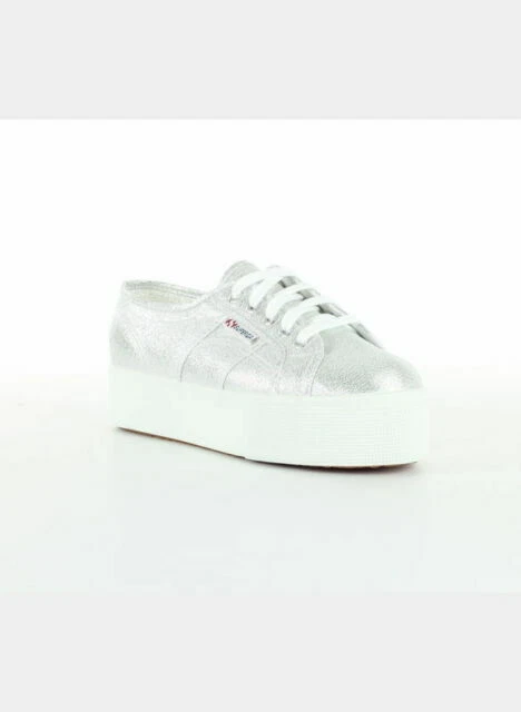 Scarpe da donna Superga in argento