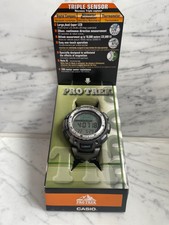 Casio Protrek Triple Sensor Mens Watch Prg-40 Outdoor for sale online | eBay