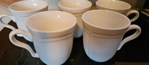 SET OF (5) GIBSON CERAMIC MUGS