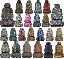 Fits Toyota pick up truck 1982-1994 in camouflage deign for bucket seats