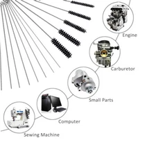 Carburetor Carb Cleaning Jet Cleaner Kit Tool Set For Motorcycle ATV Lawn Mower