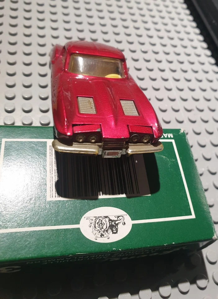 Corgi Toys 310 originale Chevrolet Corvette Sting Ray 1/43 - Immagine 2 di 4