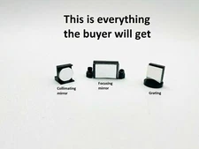 BUILD YOUR OWN SPECTROMETER W/ B&W Tek BW BWTEK PARTS - GRATING & MIRRORS - DIY